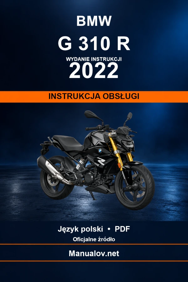 BMW G 310 R — видання 2022 — інструкція з експлуатації