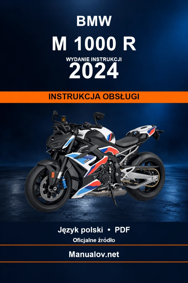 BMW M 1000 R — видання 2024 — інструкція з експлуатації