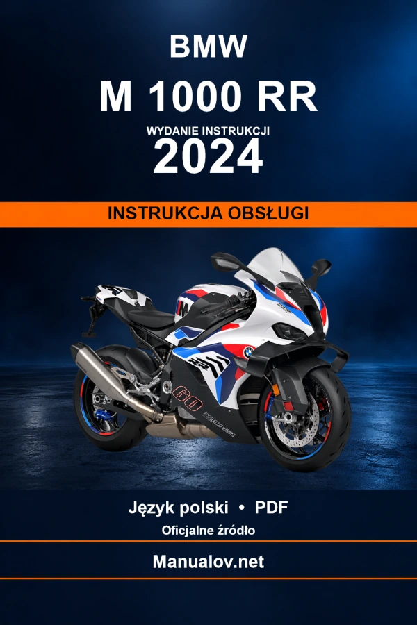 BMW M 1000 RR — видання 2024 — інструкція з експлуатації