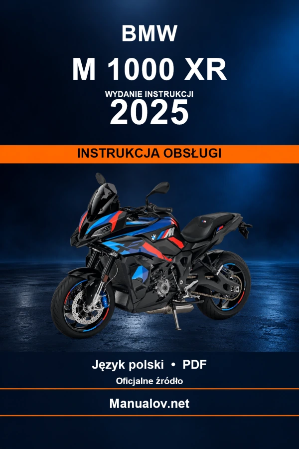 BMW M 1000 XR — видання 2025 — інструкція з експлуатації
