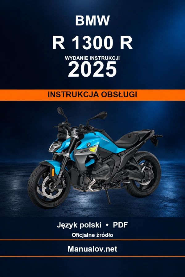 BMW R 1300 R — видання 2025 — інструкція з експлуатації