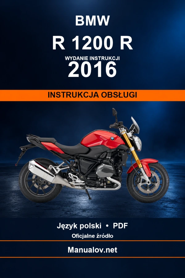BMW R 1200 R — видання 2016 — інструкція з експлуатації