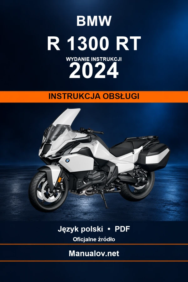 BMW R 1300 RT — видання 2024 — інструкція з експлуатації