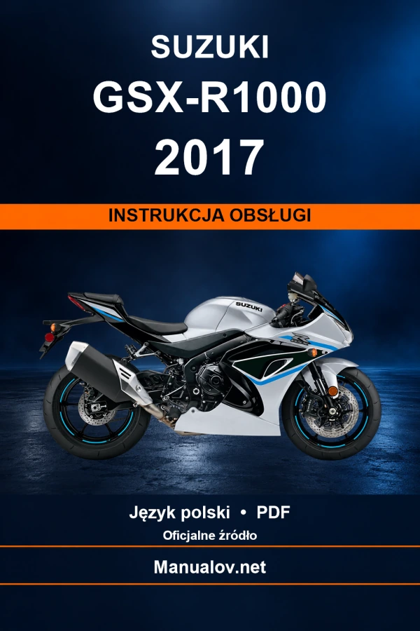 Suzuki GSX-R1000 2017 — інструкція з експлуатації