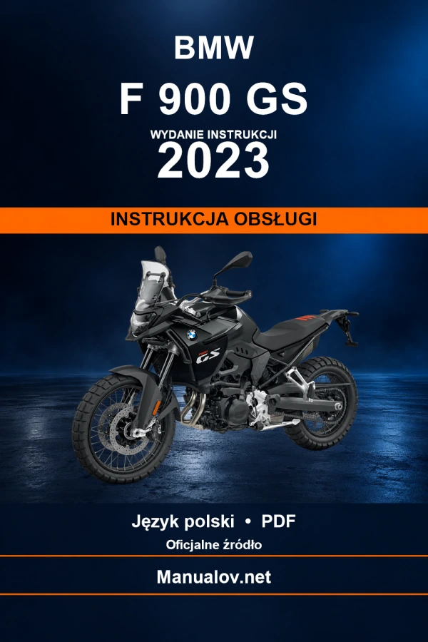 BMW F 900 GS — видання 2023 — інструкція з експлуатації