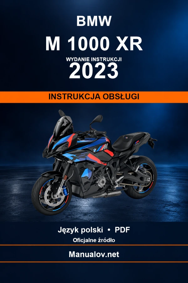 BMW M 1000 XR — видання 2023 — інструкція з експлуатації