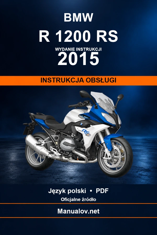 BMW R 1200 RS — видання 2015 — інструкція з експлуатації