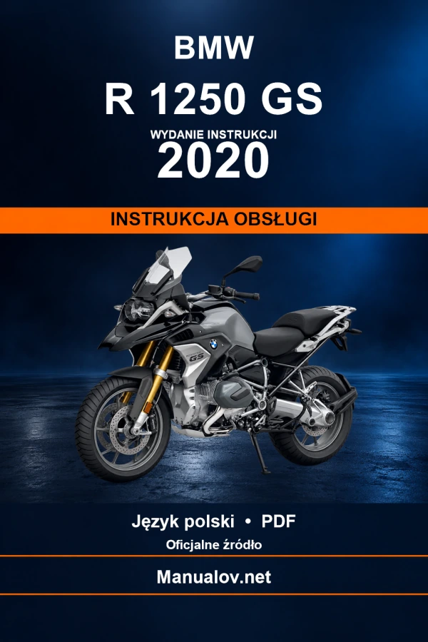 BMW R 1250 GS — видання 2020 — інструкція з експлуатації