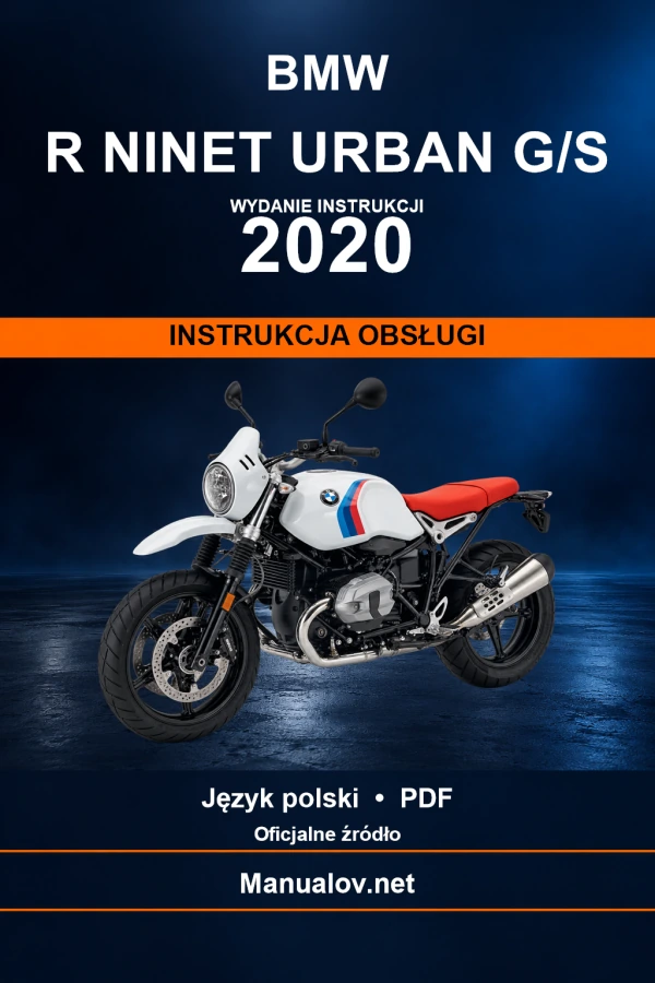 BMW R nineT Urban G/S — видання 2020 — інструкція з експлуатації