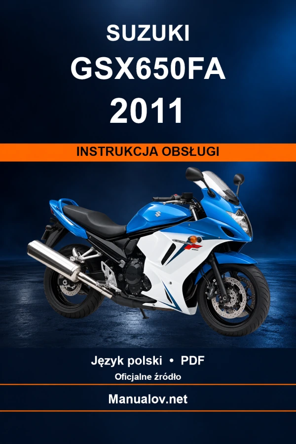 Suzuki GSX650FA 2011 — інструкція з експлуатації Suzuki GSX650FA 2011 — інструкція з експлуатації