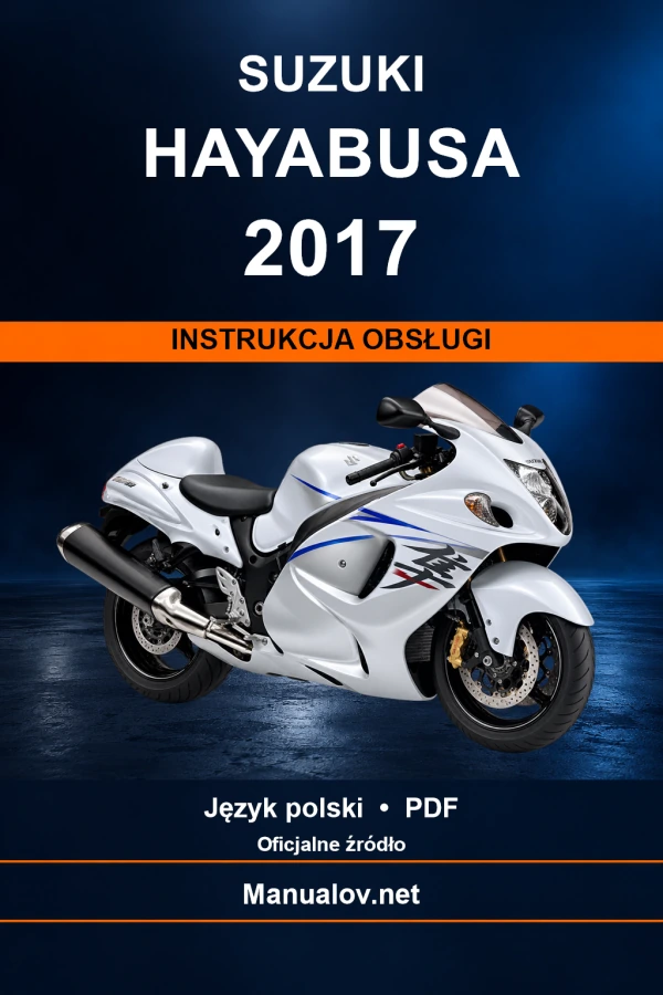 Suzuki Hayabusa 2017 — інструкція з експлуатації