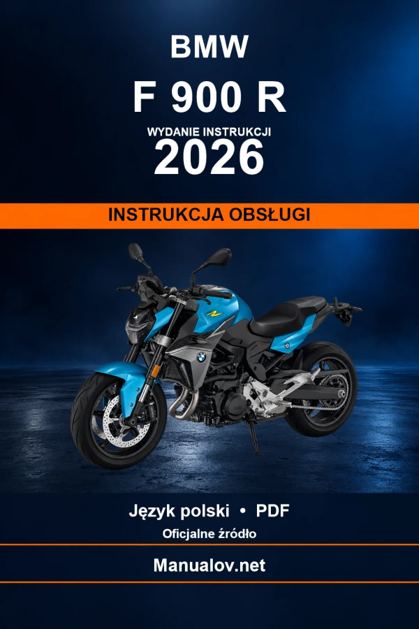BMW F 900 R — видання 2026 — інструкція з експлуатації