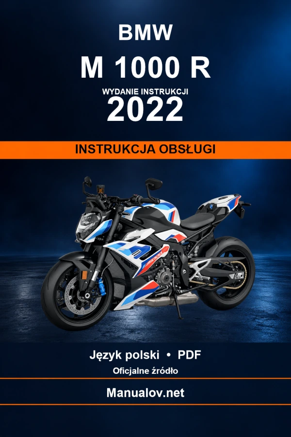BMW M 1000 R — видання 2022 — інструкція з експлуатації