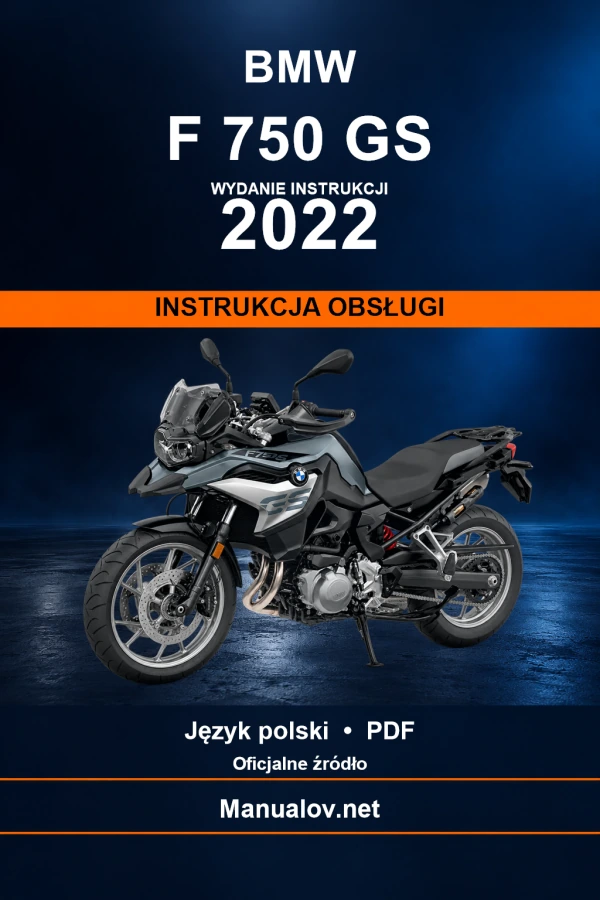 BMW F 750 GS — видання 2022 — інструкція з експлуатації