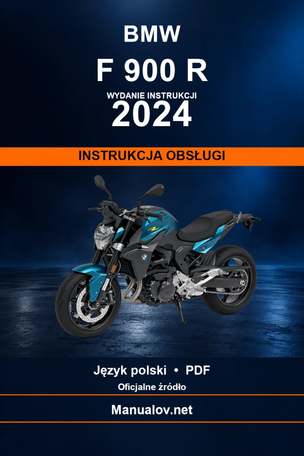 BMW F 900 R — видання 2024 — інструкція з експлуатації