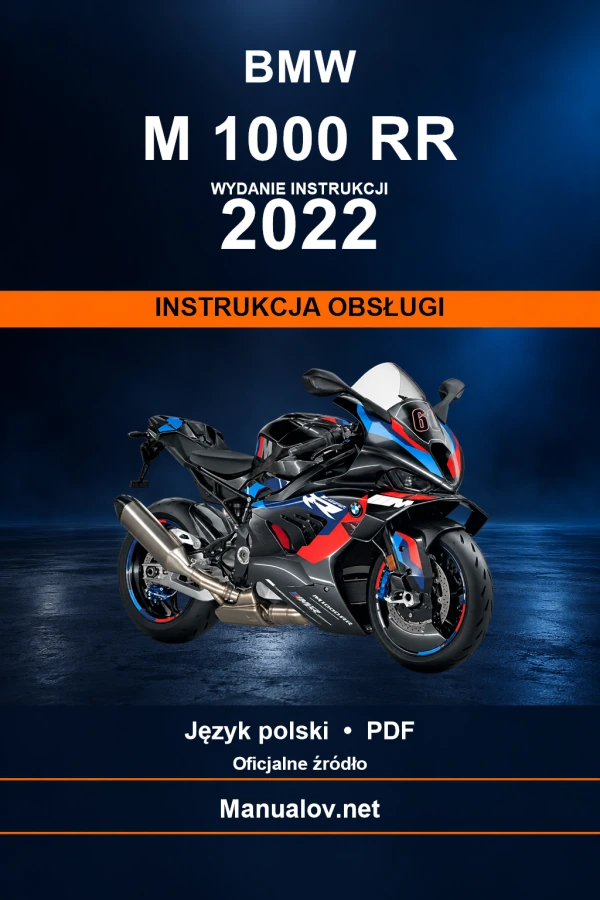 BMW M 1000 RR — видання 2022 — інструкція з експлуатації