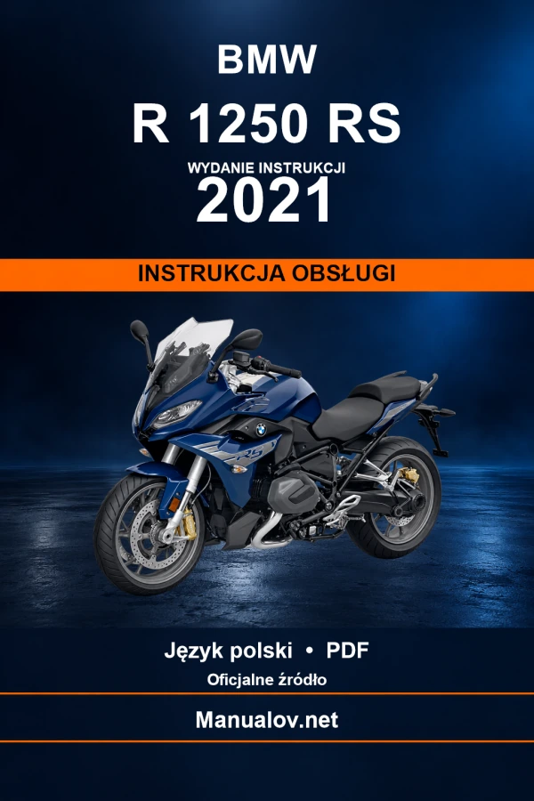 BMW R 1250 RS — видання 2021 — інструкція з експлуатації