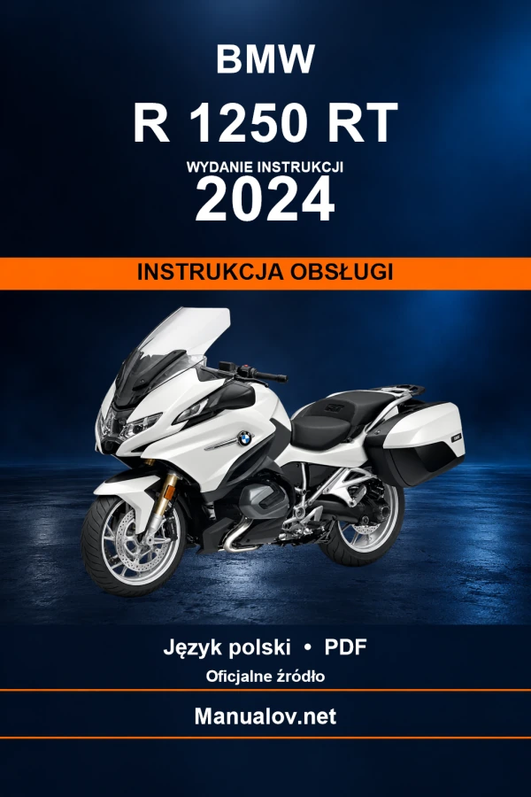 BMW R 1250 RT — видання 2024 — інструкція з експлуатації