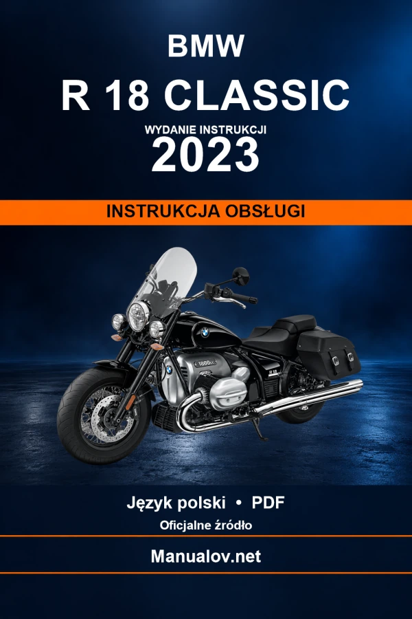 BMW R 18 Classic — видання 2023 — інструкція з експлуатації