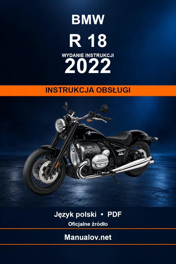 BMW R 18 — видання 2022 — інструкція з експлуатації