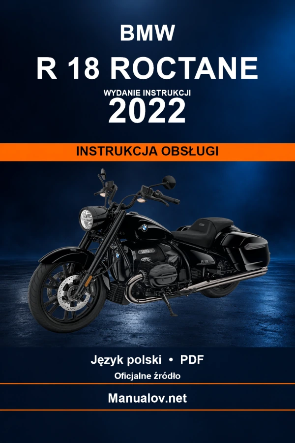BMW R 18 Roctane — видання 2022 — інструкція з експлуатації