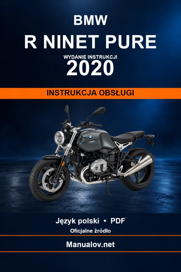 BMW R nineT Pure — видання 2020 — інструкція з експлуатації