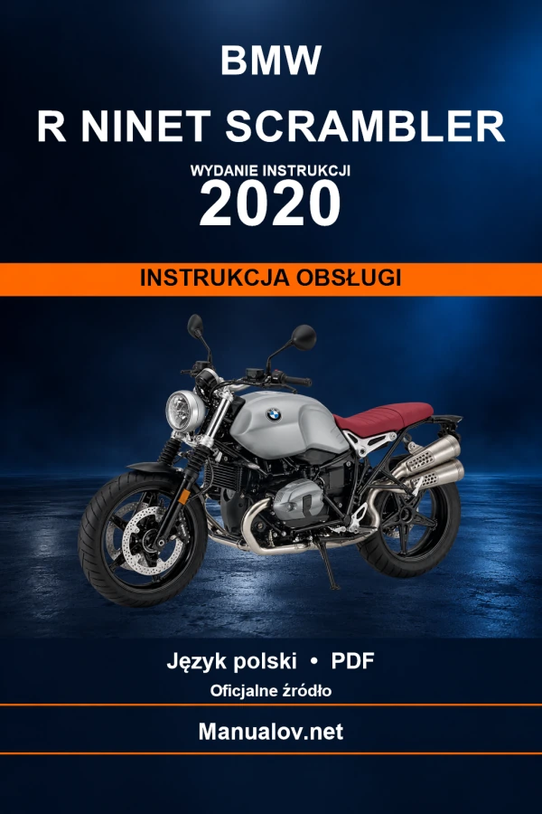 BMW R nineT Scrambler — видання 2020 — інструкція з експлуатації
