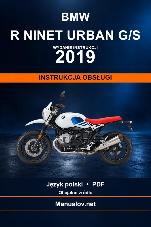 BMW R nineT Urban G/S — видання 2019 — інструкція з експлуатації