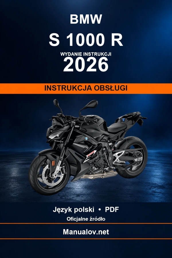 BMW S 1000 R — видання 2026 — інструкція з експлуатації