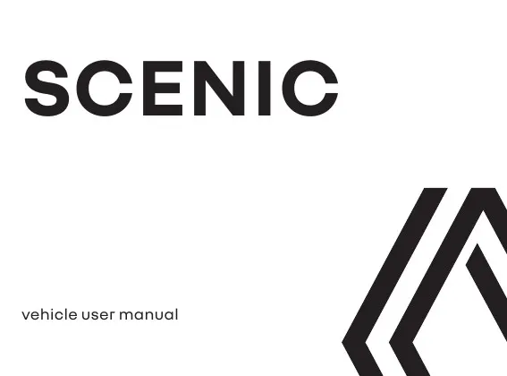 Renault Scenic 4 2022 року. User manual