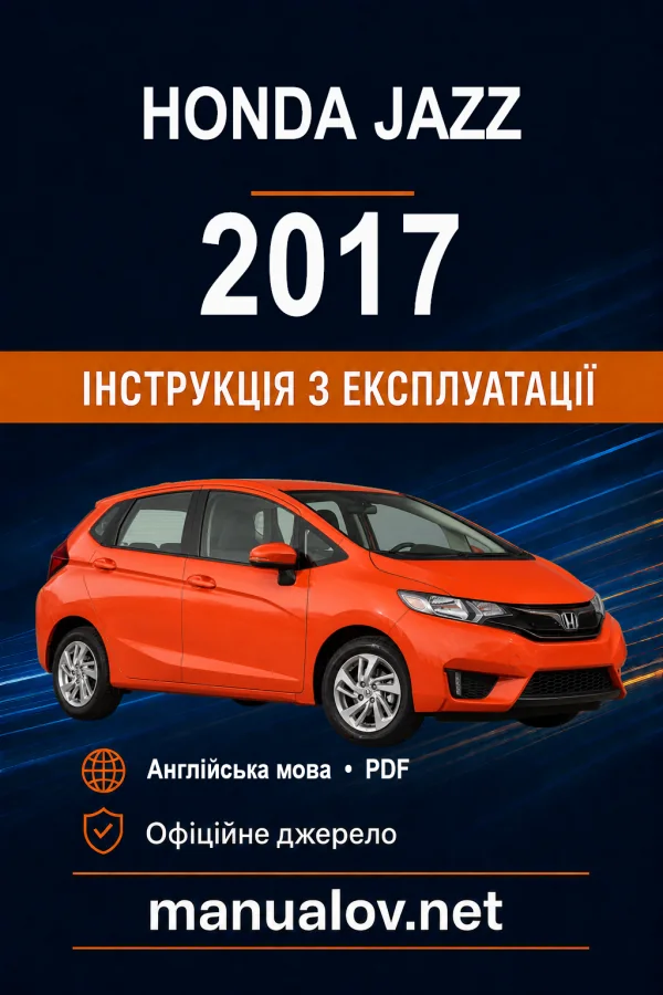 Instrukcja obsługi Honda Jazz 2017