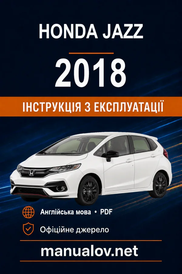 Instrukcja obsługi Honda Jazz 2018
