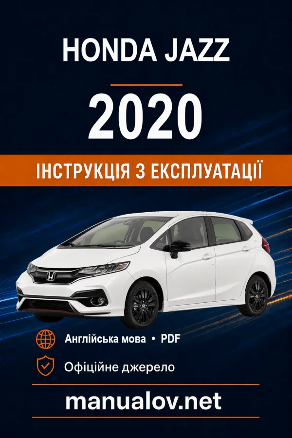 Instrukcja obsługi Honda Jazz 2020