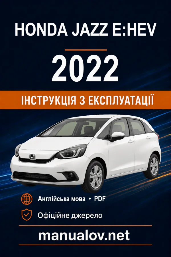 Instrukcja obsługi Honda Jazz 2022