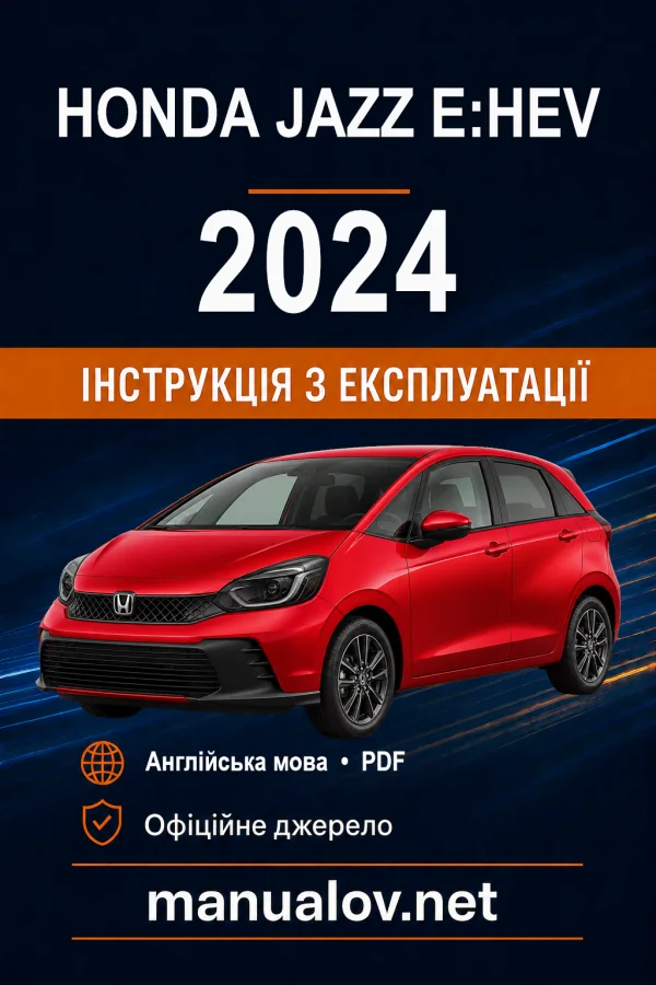 Instrukcja obsługi Honda Jazz 2024