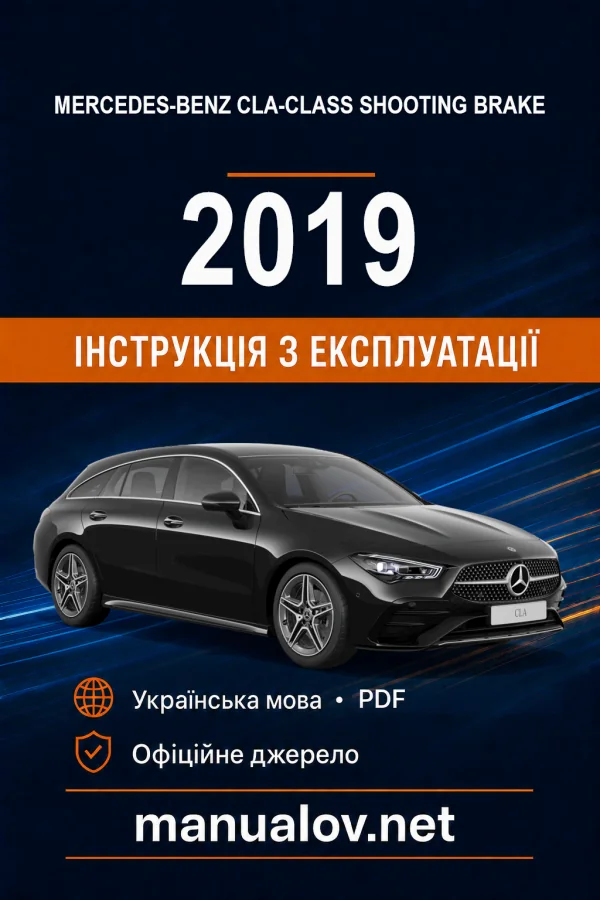 Instrukcja obsługi Mercedes-Benz CLA-Class 2019
