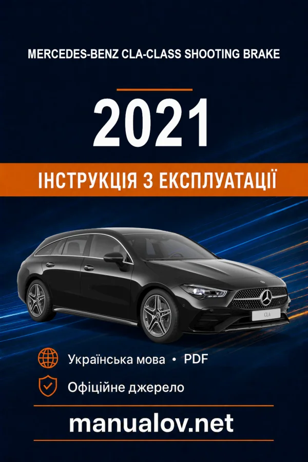 Instrukcja obsługi Mercedes-Benz CLA-Class 2021