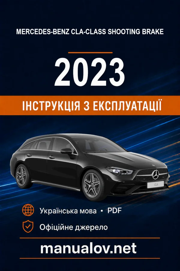 Instrukcja obsługi Mercedes-Benz CLA-Class 2023