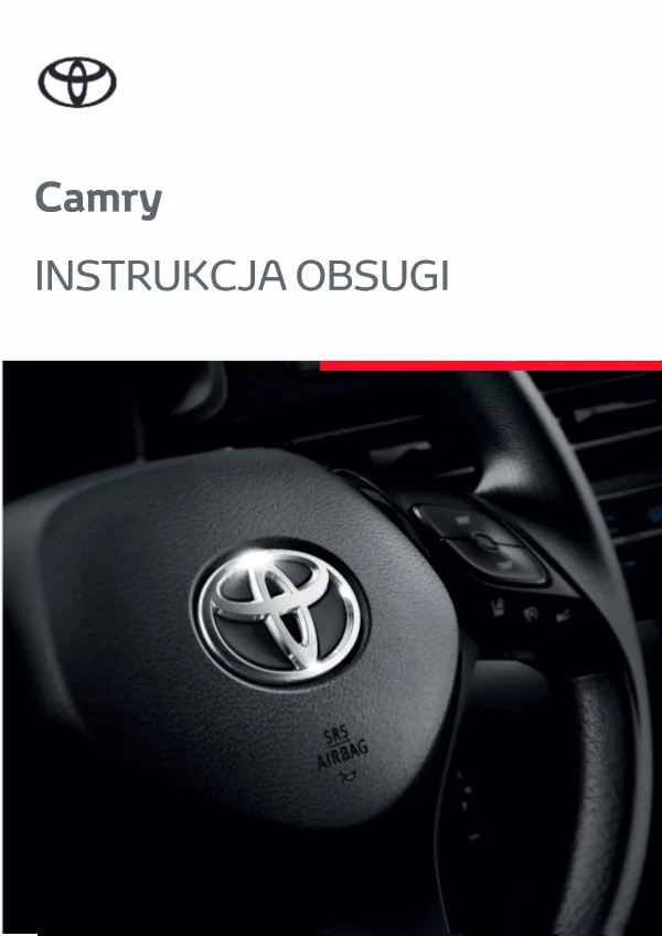 Інструкція з експлуатації Toyota Camry XV70 Hybrid — каталог 2022-08-01