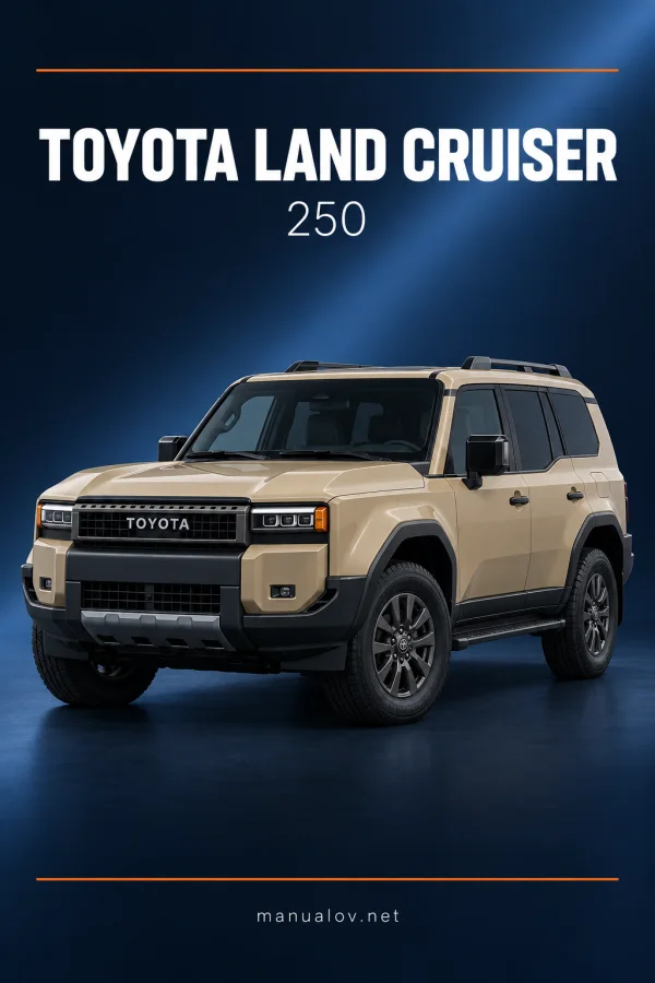 Інструкція з експлуатації Toyota Land Cruiser 250 — каталог 2024-07-15