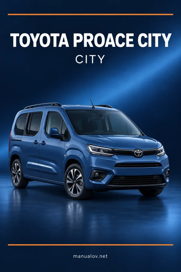 Instrukcja obsługi Toyota Proace City Van / Verso — katalog 2024-03-01
