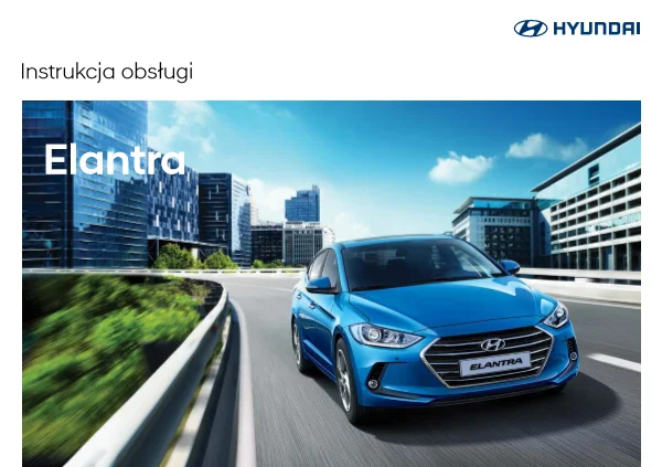 Instrukcja obsługi Hyundai Elantra VI AD — MY2018
