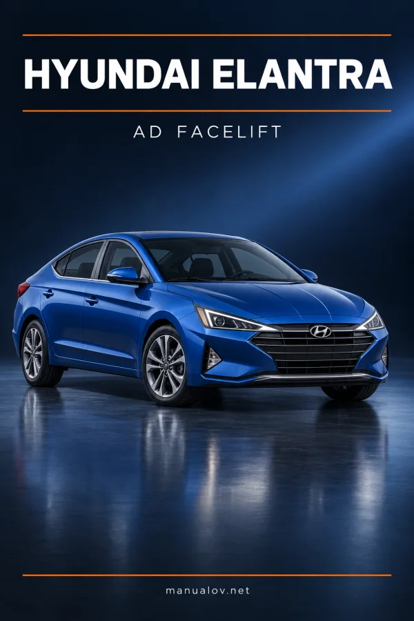 Instrukcja obsługi Hyundai Elantra VI AD FL — MY2019