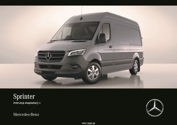 Instrukcja obsługi Mercedes-Benz Sprinter C907 MBUX — wydanie 05.2026