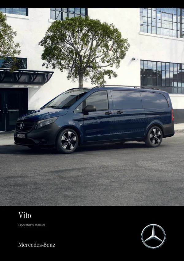 Instrukcja obsługi Mercedes-Benz Vito C447 Audio 30/40 — wydanie 03.2022