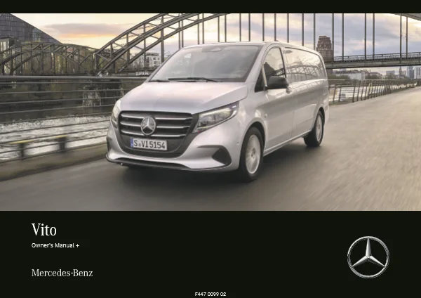 Instrukcja obsługi Mercedes-Benz Vito C447 MBUX — wydanie 05.2026