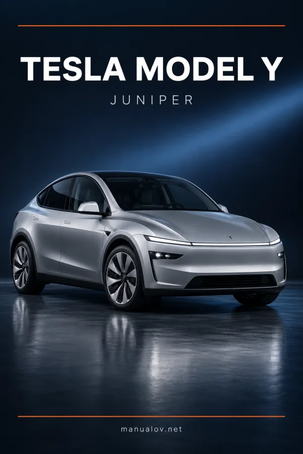 Instrukcja obsługi Tesla Model Y 2025+ (model odświeżony) — oprogramowanie 2026.26