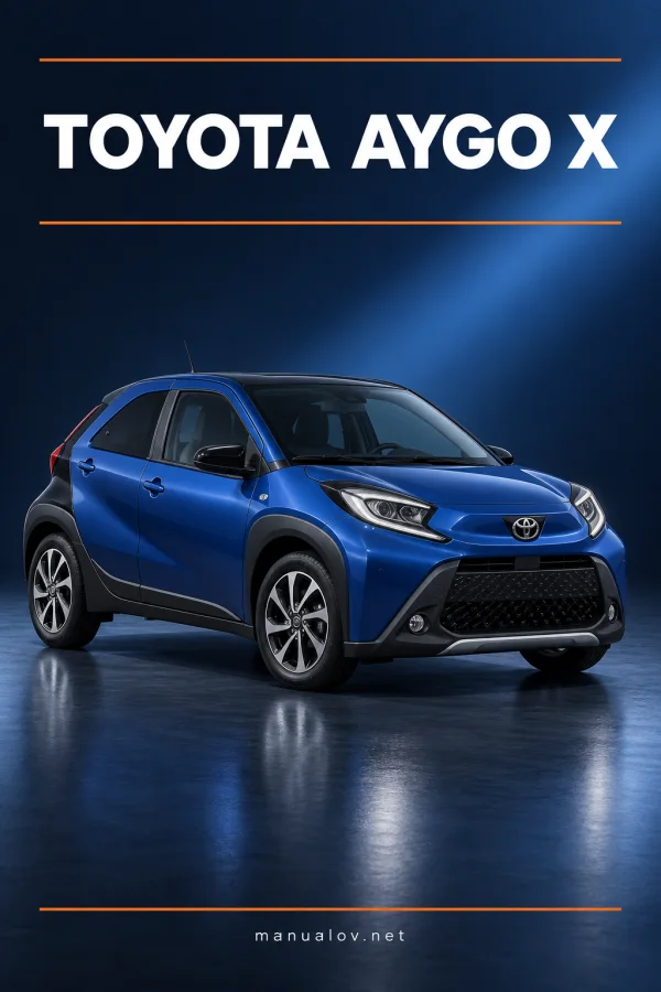Instrukcja obsługi Toyota Aygo X wersja benzynowa — katalog 2023-12-04