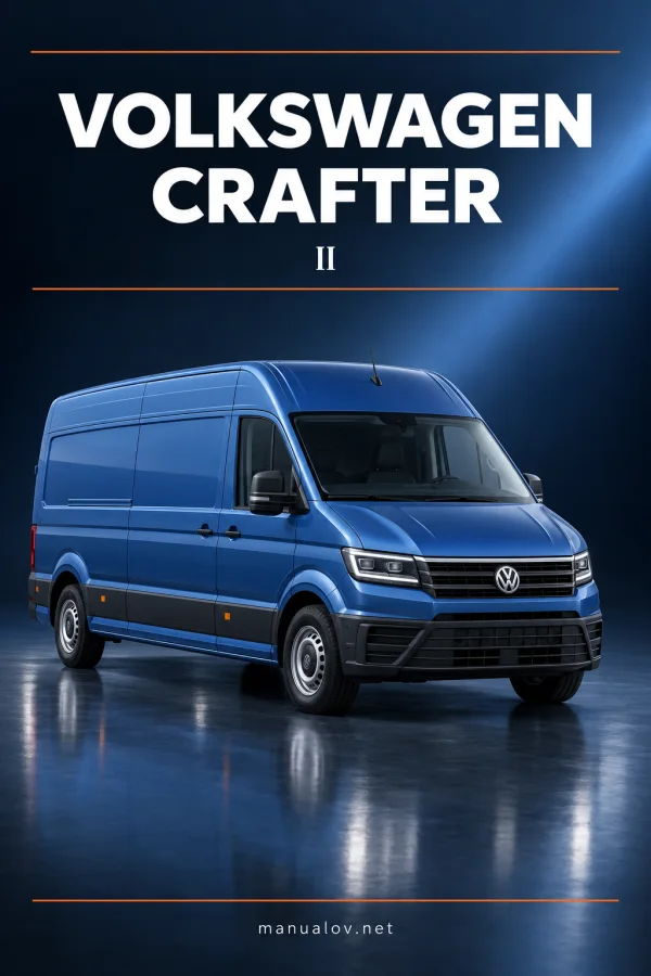 Instrukcja obsługi Volkswagen Crafter II (7C0) — wydanie 11.2024