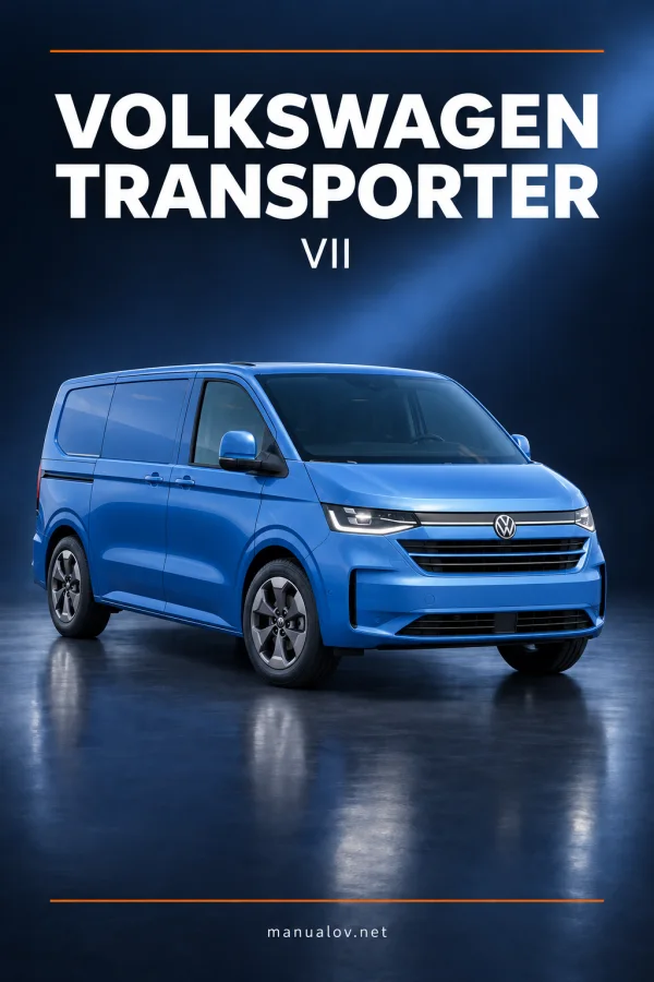 Інструкція з експлуатації Volkswagen Transporter VII (7TG) — видання 03.2025